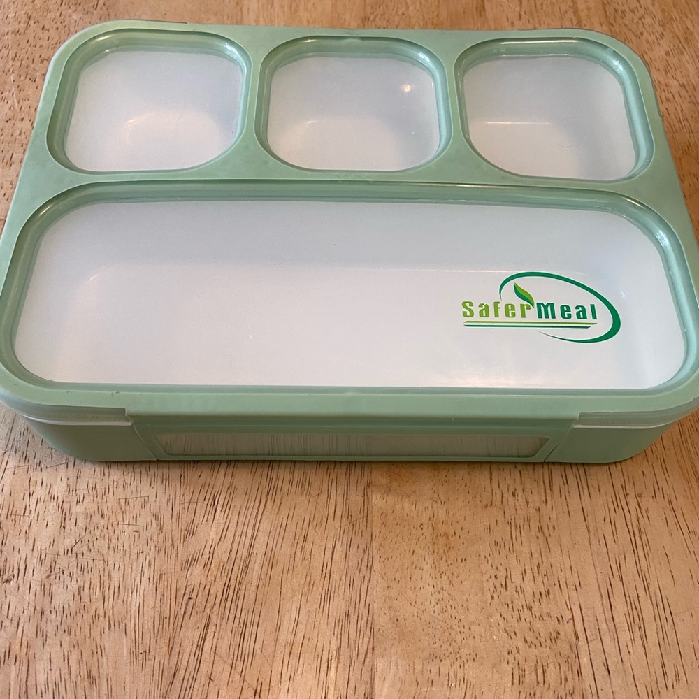 Safer Meal Bento Style Reusable Lunchbox